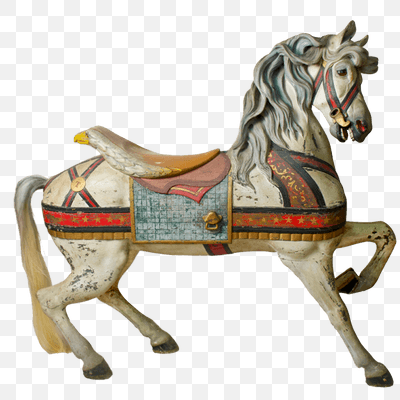 Antique Carousel Horse
