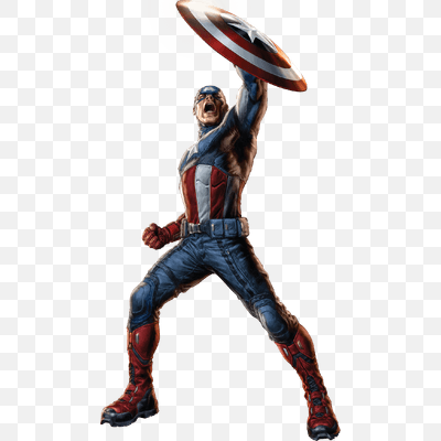 Captain America Shield Up