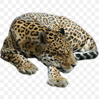 Free Cheetah Sleeping PNG Download