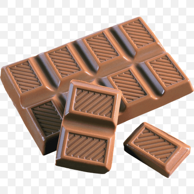 Free Chunks Tablet Chocolate PNG Download