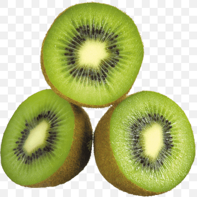 Three Open Kiwis