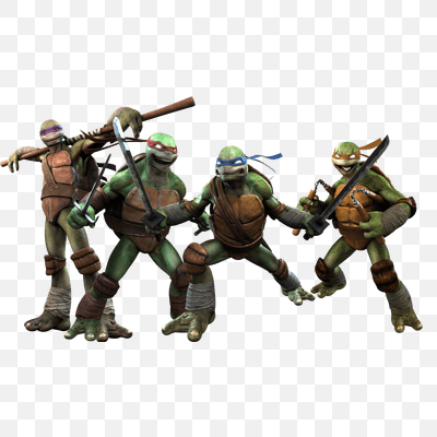 Tmnt Fighting Group