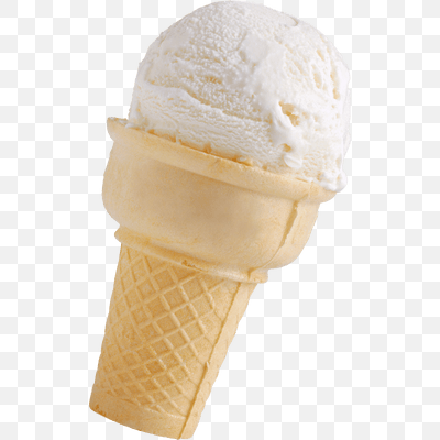 Vanilla Small Horn Ice Cream